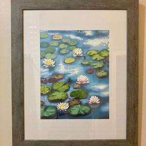 Framed Lily Print